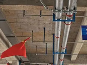 东城管廊支架的安装方法